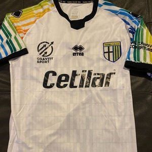 Errea brand ITALY Serie A PARMA CALCIO Men's JERSEY Sz M,L,XL, 2XL New with tags